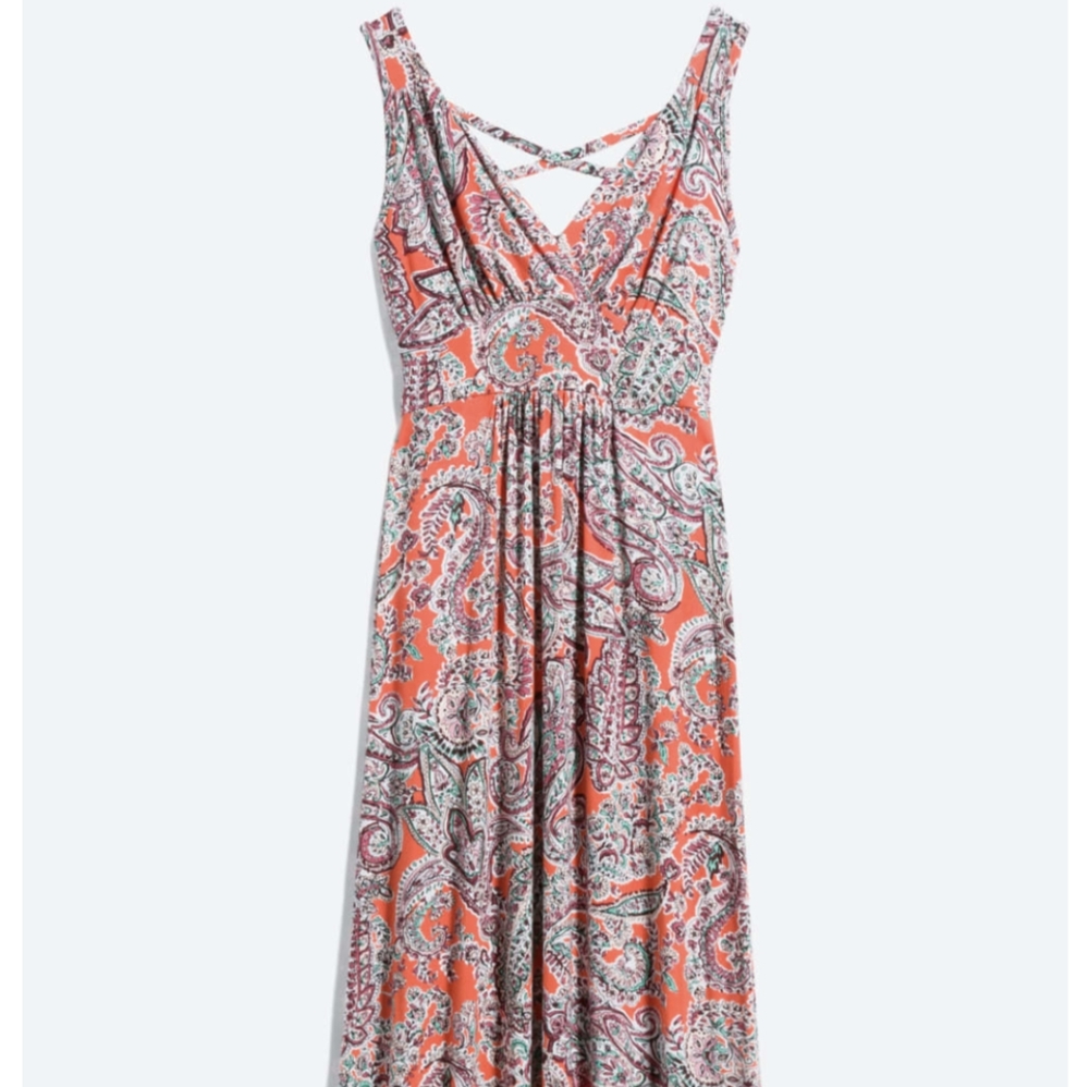 Lovapella Paisley Knit Maxi Dress